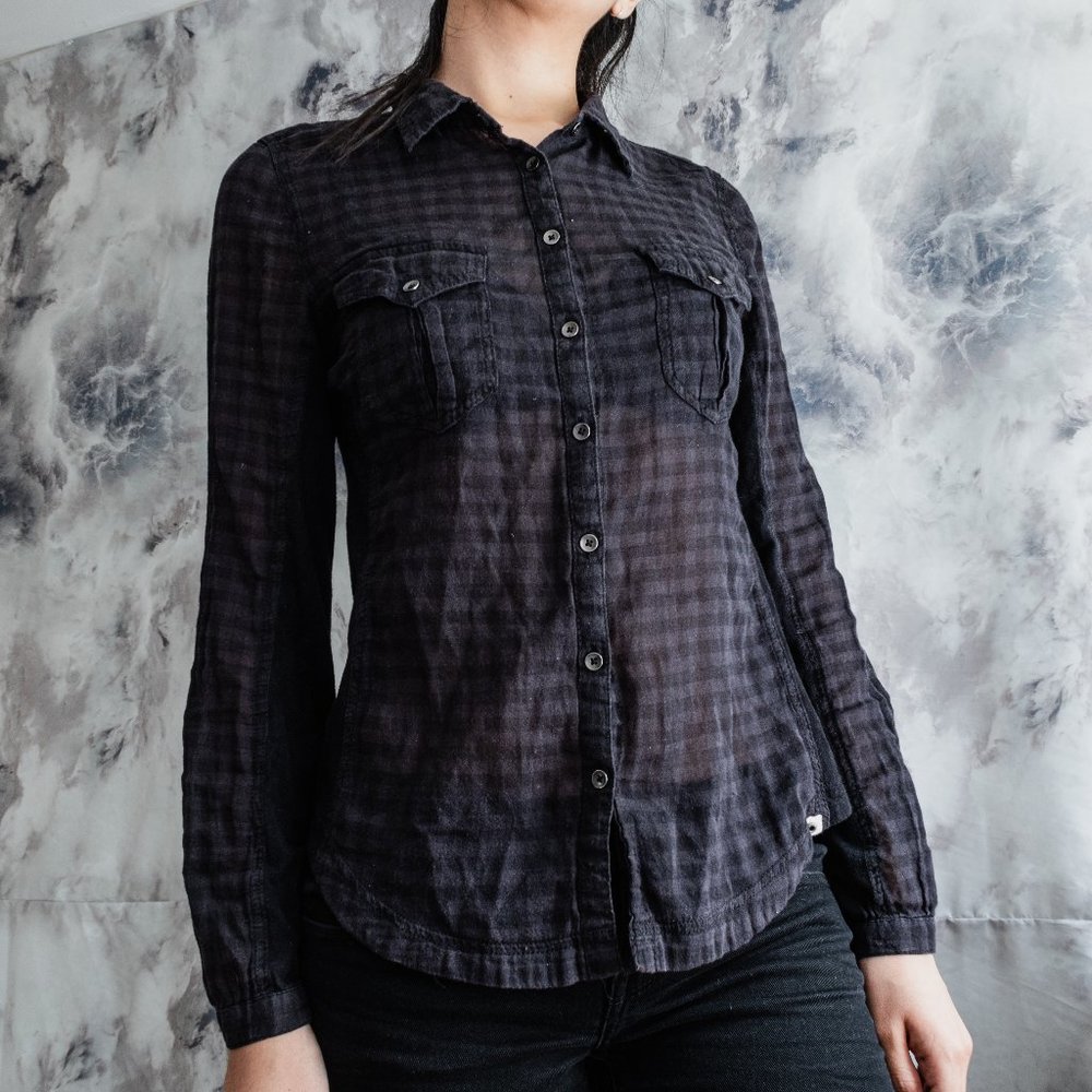 Converse plaid shirt